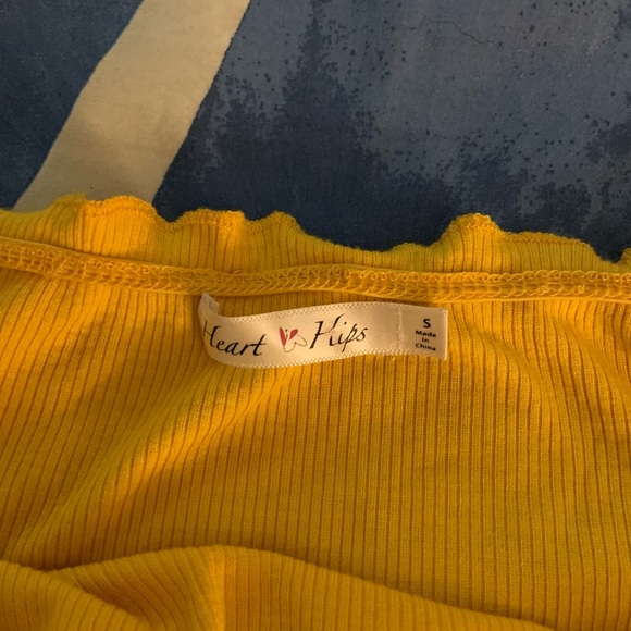 Yellow Mini Dress - Picture 3 of 4